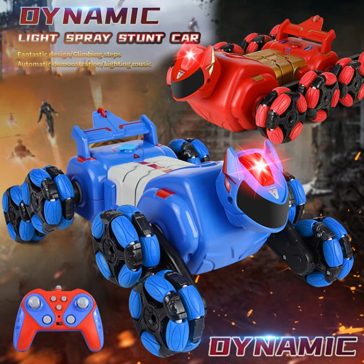 2.4G Kids Remote Control Stunt Car & Robot Dog – Blue