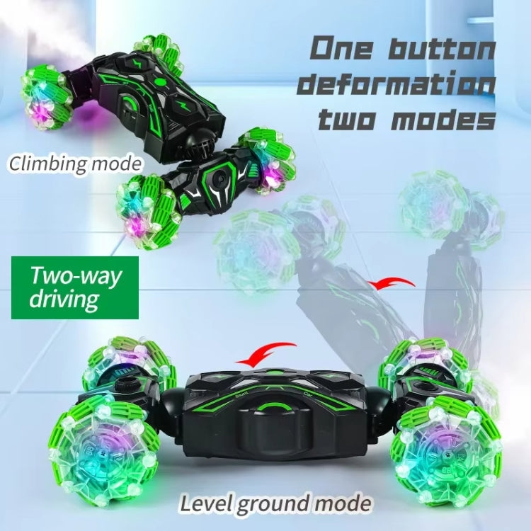 2.4G Spray RC Car Gesture Sensor Green