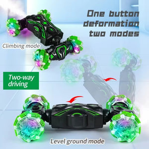 2.4G Spray RC Car Gesture Sensor Green