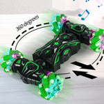 2.4G Spray RC Car Gesture Sensor Green
