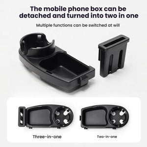 Baby Stroller Tray Cup Holder – 3 in 1 Black