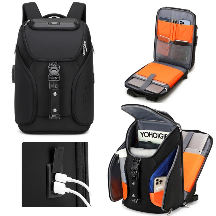 Men’s Waterproof Anti-Theft Backpack Wiersaam WY68173 
