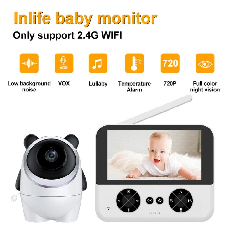 Baby Monitor C5X 4.3" IPS – 720P, UK Plug