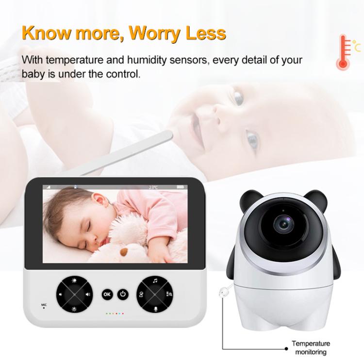 Baby Monitor C5X 4.3" IPS – 720P, UK Plug