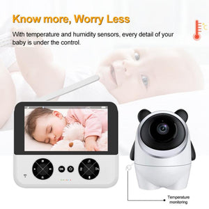 Baby Monitor C5X 4.3" IPS – 720P, UK Plug