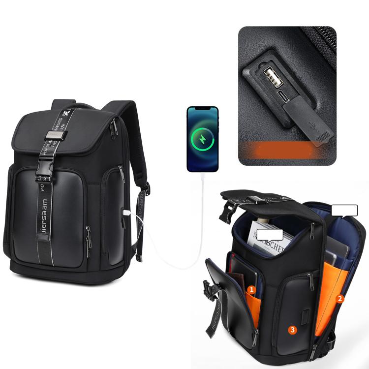 Anti-Theft School Backpack – USB Port