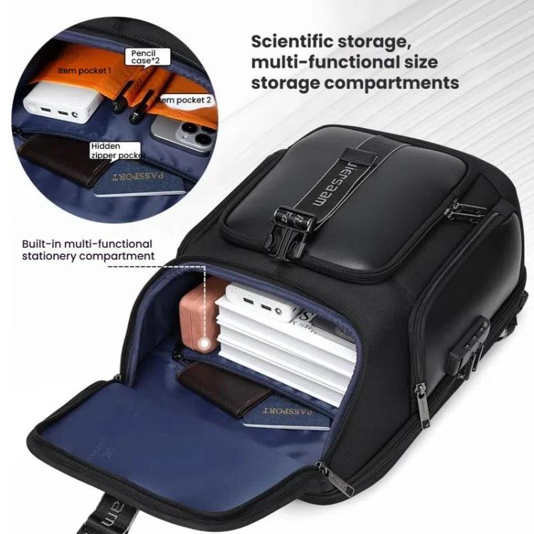 Anti-Theft School Backpack – USB Port