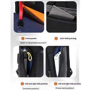 Anti-Theft School Backpack – USB Port
