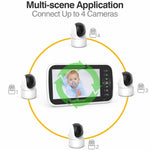 5-inch LCD Baby Monitor - AU Plug