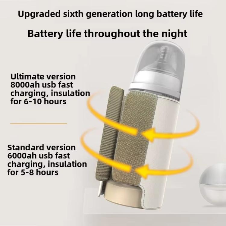 6000mAh 18W Wireless Baby Bottle Warmer 