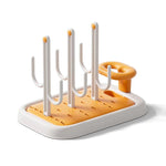 Baby Bottle Drying Rack Orange