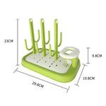 Baby Bottle Drying Rack Orange