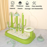 Baby Bottle Drying Rack Green