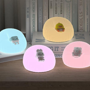 ICARER FAMILY IF-YD01 Cartoon Silicone Night Light
