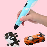 3D Printing Pen Kit for Kids – Blue 