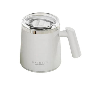 Stainless Steel Coffee Mug 430ml White