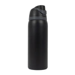 Black Thermos 32oz Stainless Steel with Straw 
