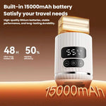 Portable Baby Bottle Warmer 15000mAh - White