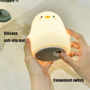Penguin Silicone Pat Night Light 