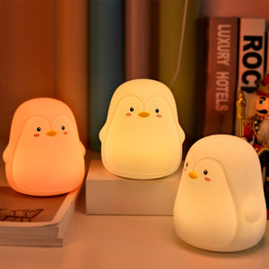 Penguin Silicone Pat Night Light 